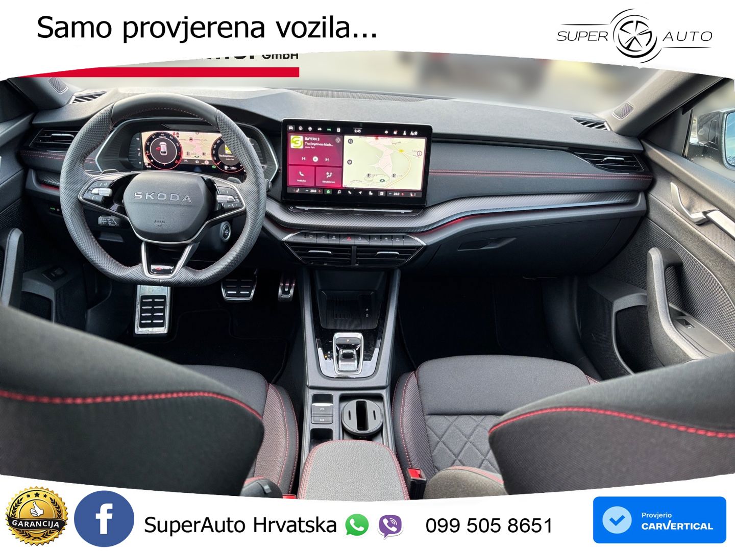 Škoda Octavia Combi RS 2.0 TSI (265 KS) DSG MATRIX+GR SJED+KAM