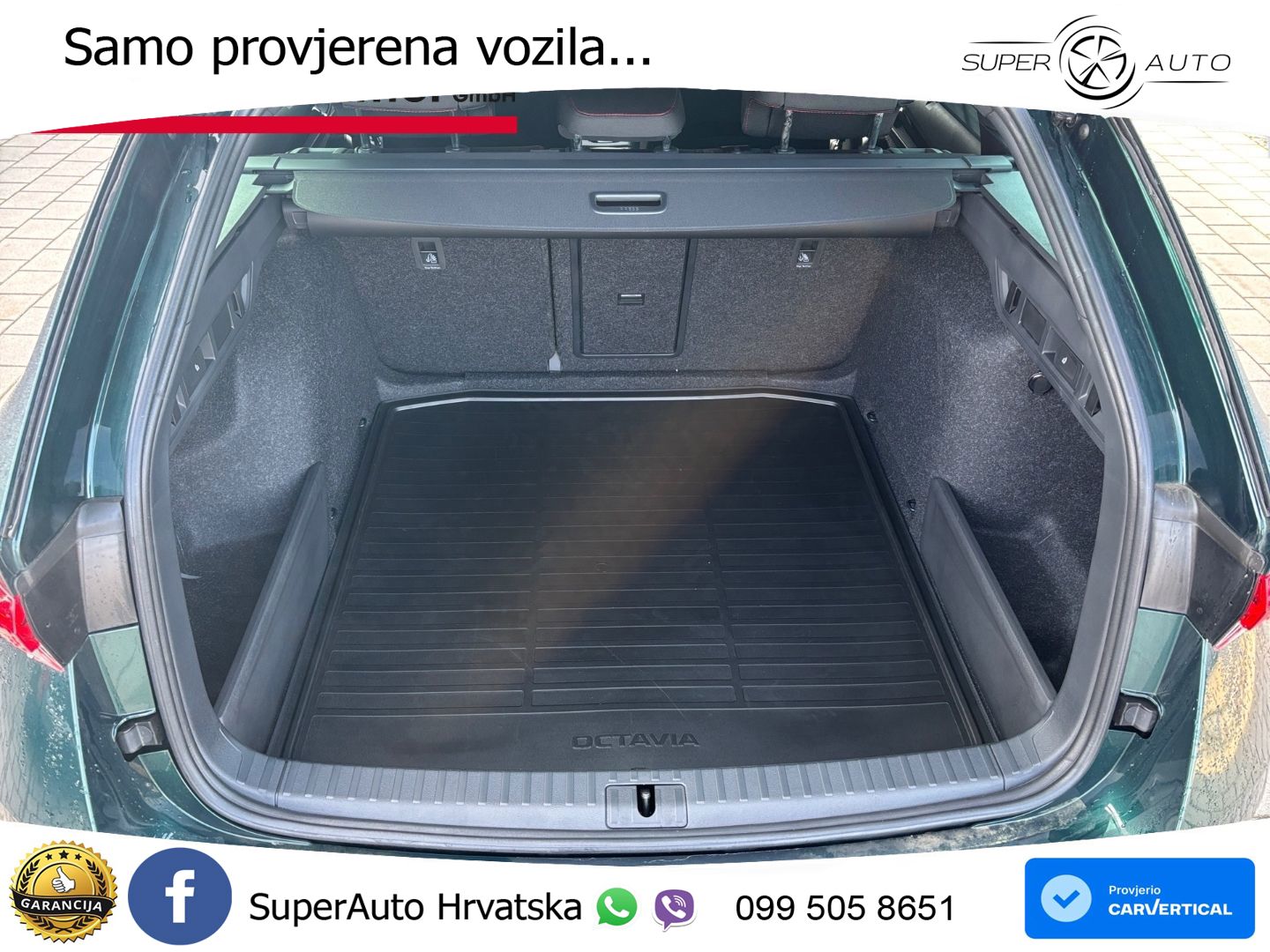 Škoda Octavia Combi RS 2.0 TSI (265 KS) DSG MATRIX+GR SJED+KAM