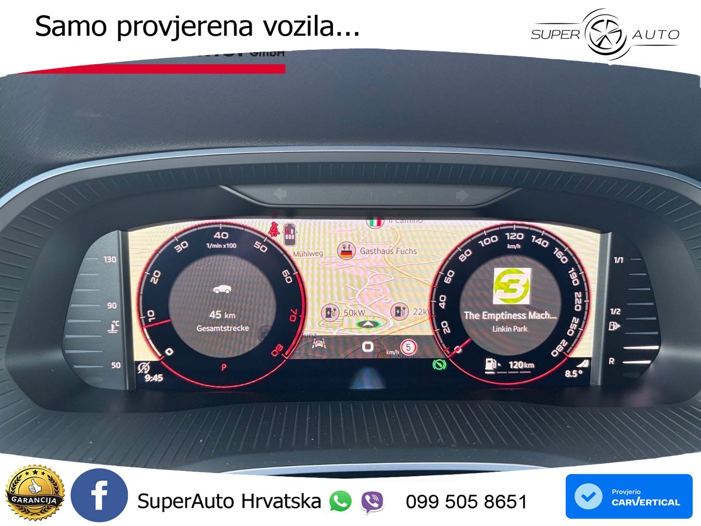 Škoda Octavia Combi RS 2.0 TSI (265 KS) DSG MATRIX+GR SJED+KAM