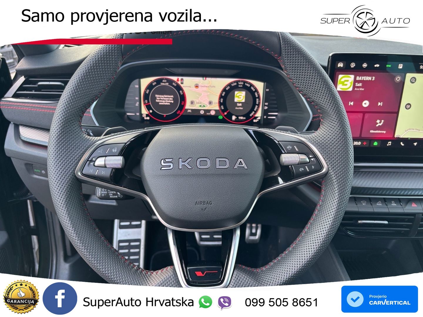 Škoda Octavia Combi RS 2.0 TSI (265 KS) DSG MATRIX+GR SJED+KAM