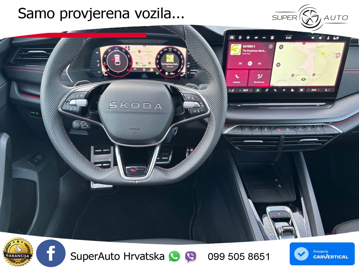 Škoda Octavia Combi RS 2.0 TSI (265 KS) DSG MATRIX+GR SJED+KAM