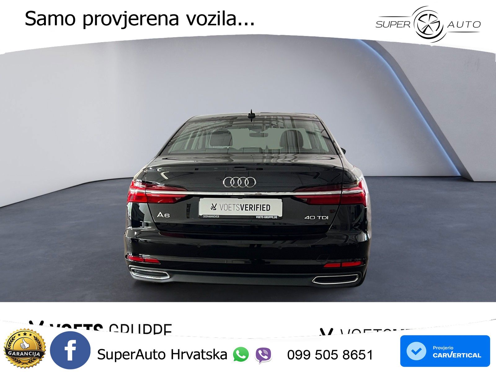 Audi A6 40 TDI (204 KS) S tronic LED+GR SJED+ACC