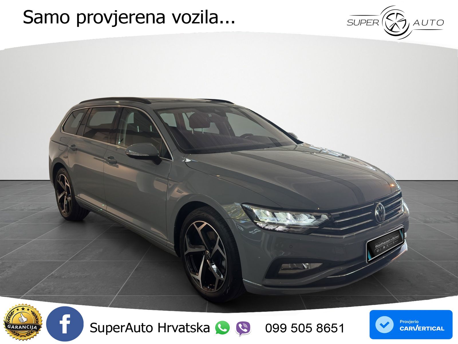 Volkswagen Passat Variant 2.0 TSI (190 KS) DSG Business LED+GR SJED+ACC