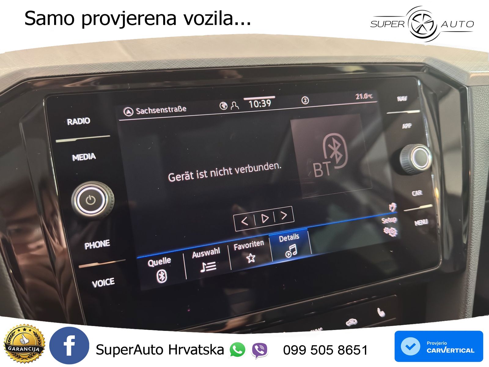 Volkswagen Passat Variant 2.0 TSI (190 KS) DSG Business LED+GR SJED+ACC