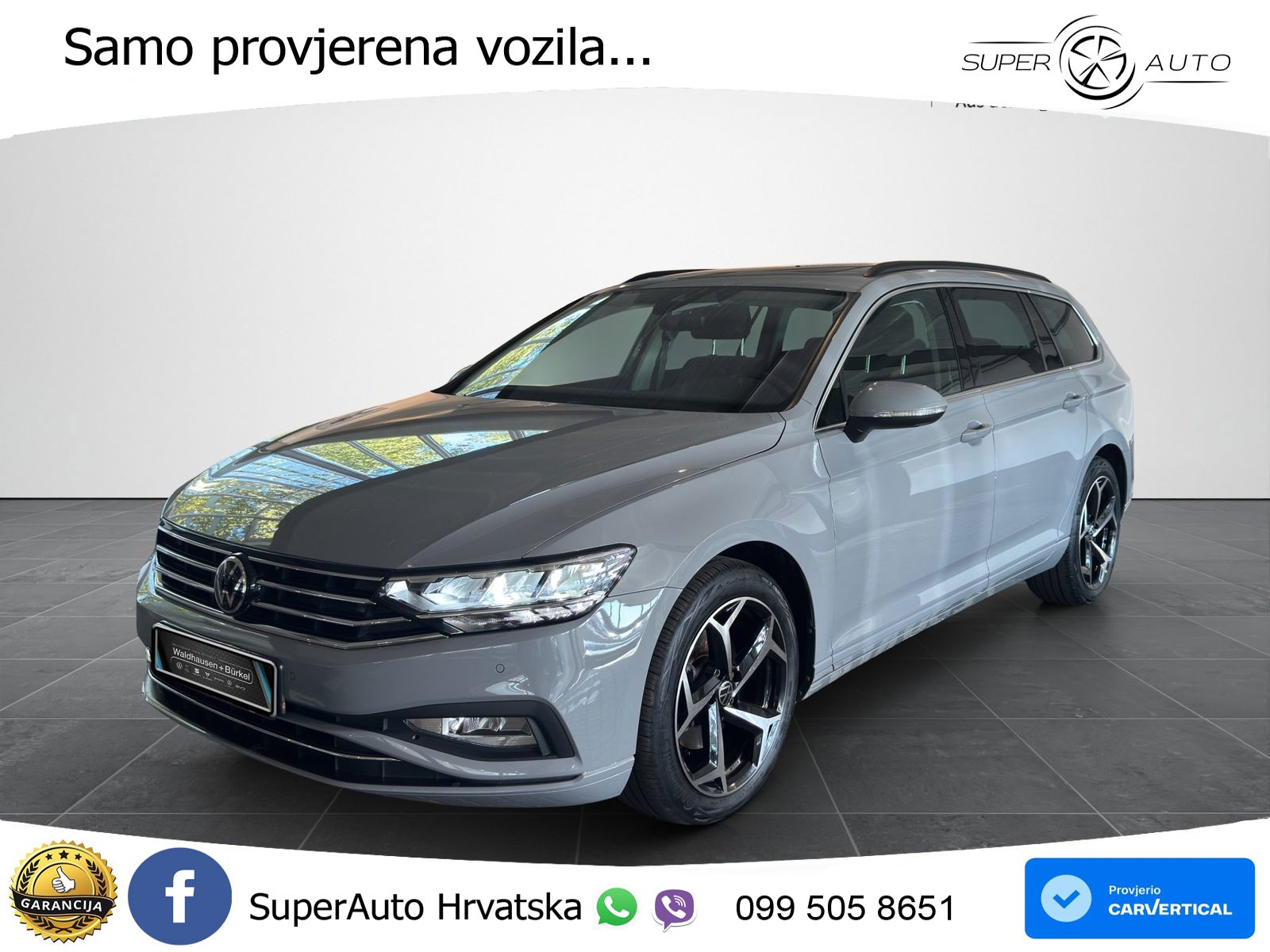 Volkswagen Passat Variant 2.0 TSI (190 KS) DSG Business LED+GR SJED+ACC