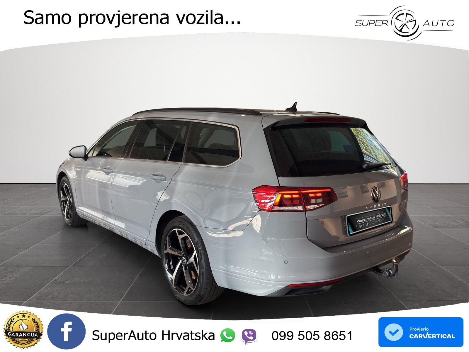 Volkswagen Passat Variant 2.0 TSI (190 KS) DSG Business LED+GR SJED+ACC