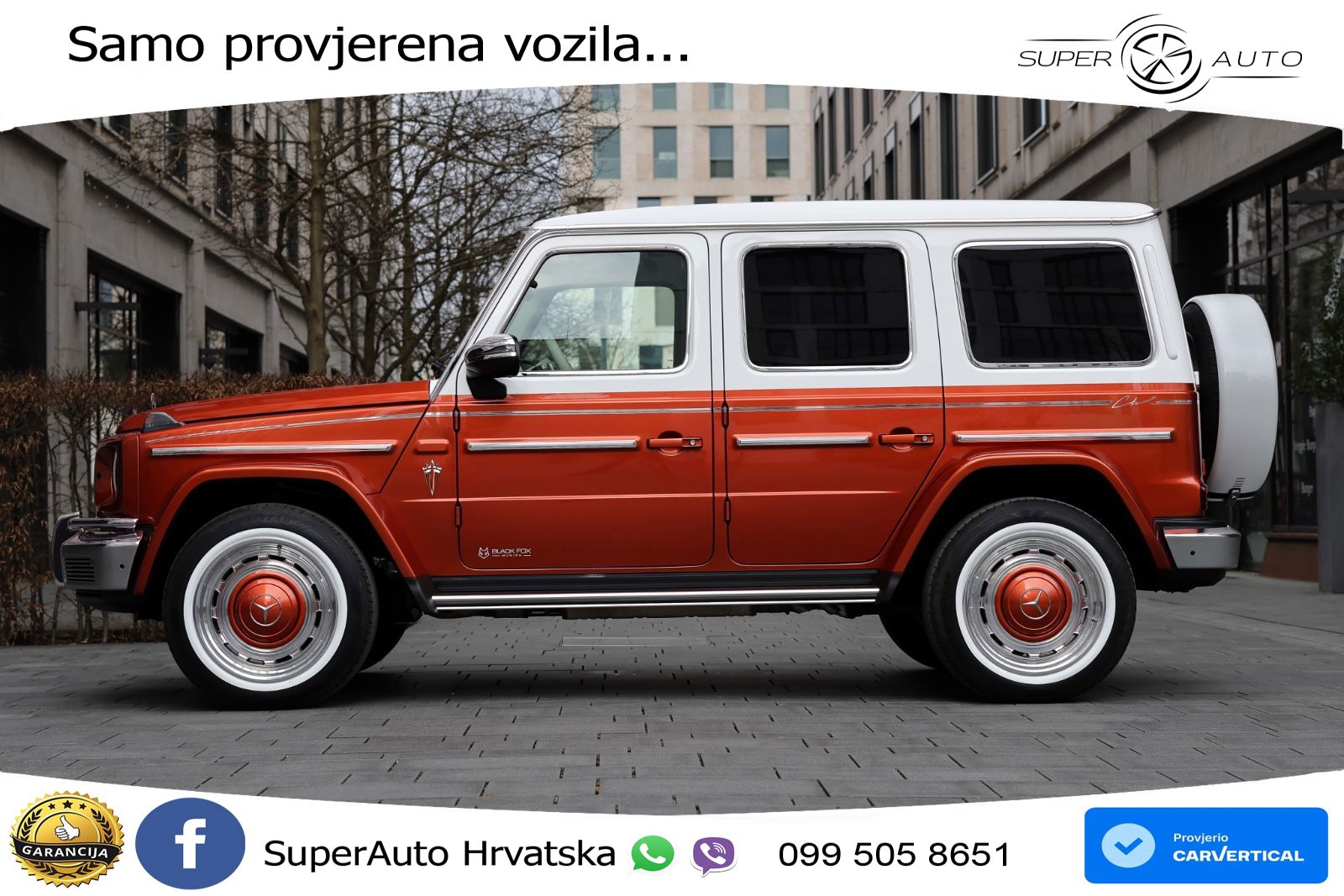 Mercedes G 500 Long V8 (422 KS) 4MATIC 9G-TRONIC AMG LED+GR SJED+ACC