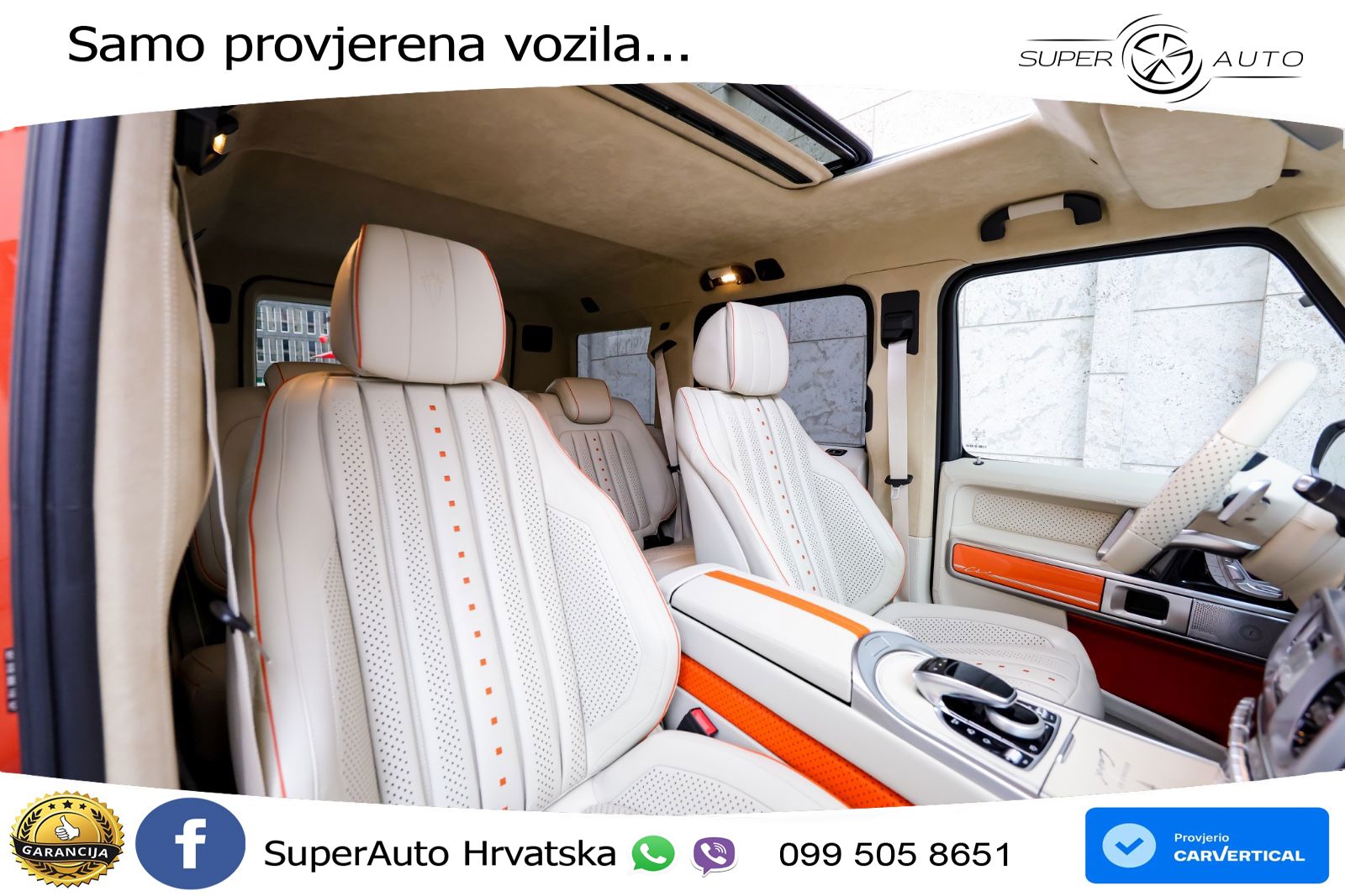 Mercedes G 500 Long V8 (422 KS) 4MATIC 9G-TRONIC AMG LED+GR SJED+ACC