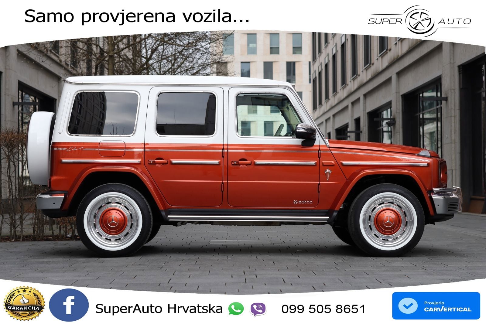 Mercedes G 500 Long V8 (422 KS) 4MATIC 9G-TRONIC AMG LED+GR SJED+ACC