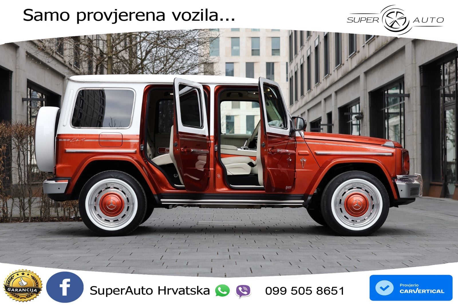 Mercedes G 500 Long V8 (422 KS) 4MATIC 9G-TRONIC AMG LED+GR SJED+ACC