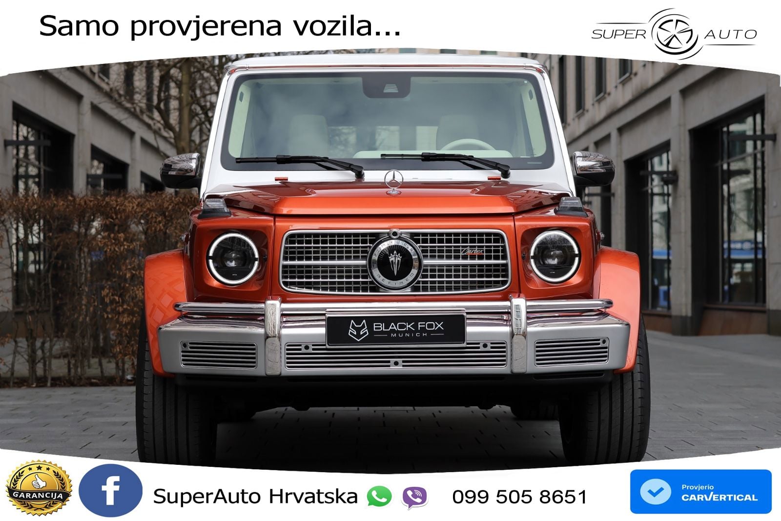 Mercedes G 500 Long V8 (422 KS) 4MATIC 9G-TRONIC AMG LED+GR SJED+ACC