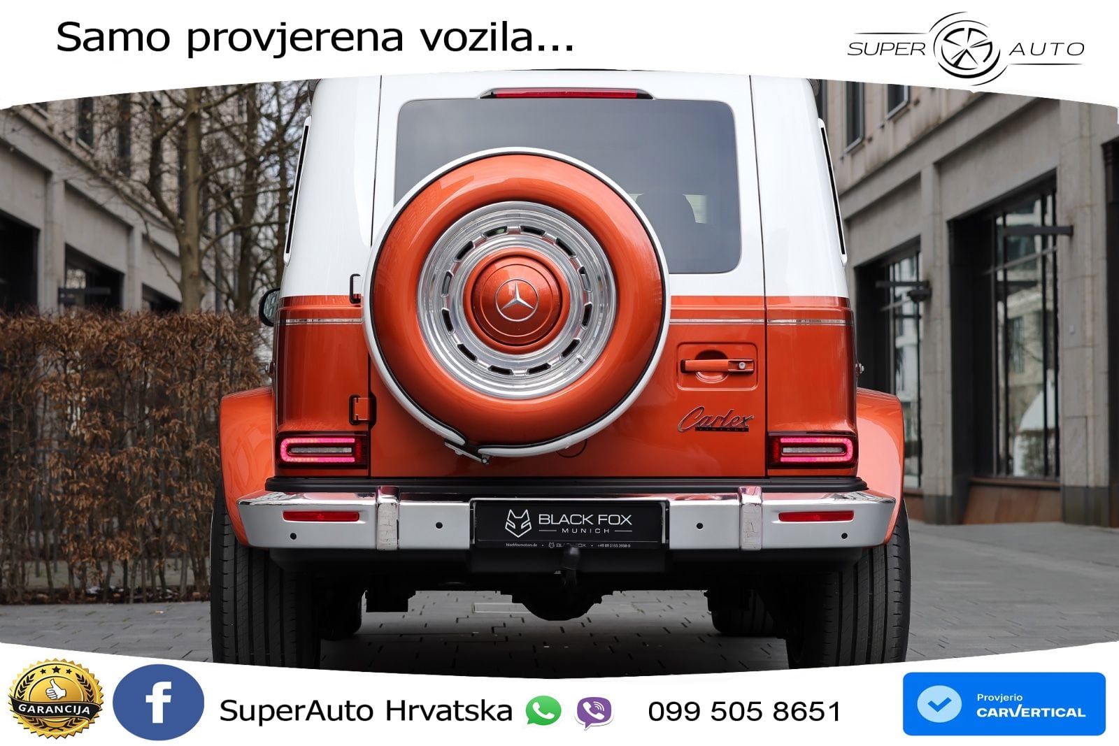 Mercedes G 500 Long V8 (422 KS) 4MATIC 9G-TRONIC AMG LED+GR SJED+ACC