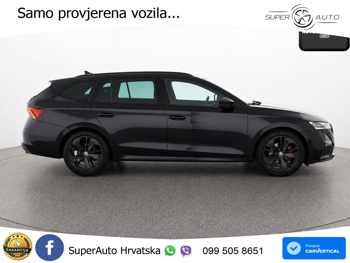 Škoda Octavia Combi RS 2.0 TDI (200 KS) 4x4 DSG LED+GR SJED+ACC