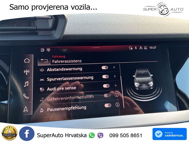 Audi A3 35 TFSI (150 KS) advanced