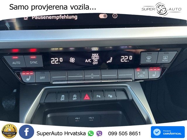 Audi A3 35 TFSI (150 KS) advanced