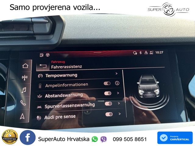 Audi A3 35 TFSI (150 KS) advanced