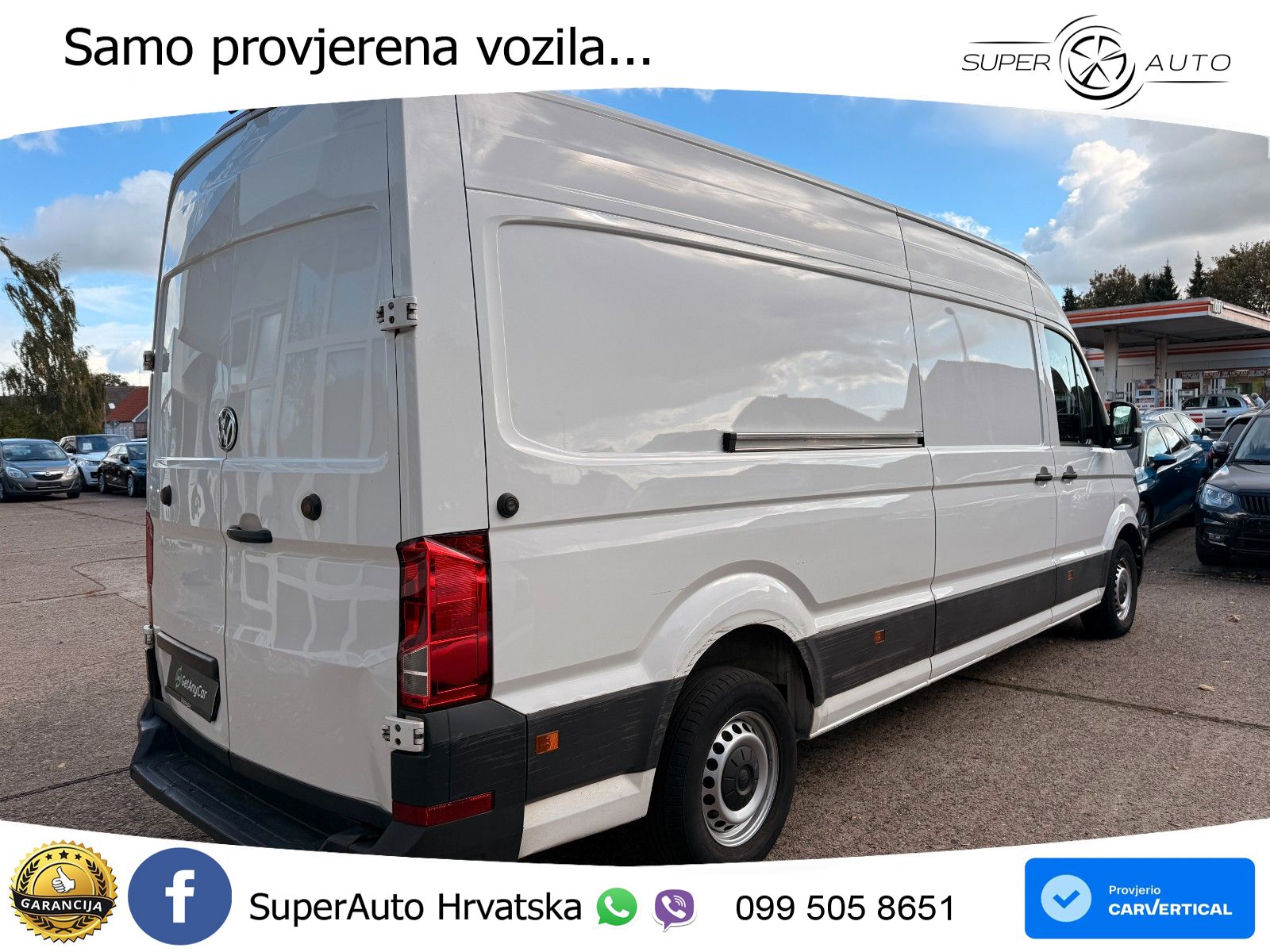 Volkswagen Crafter Kasten35 L4H3 lang Hoch 2xSchiebetür+RFK 140 KS