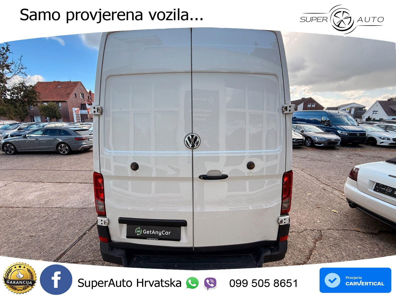 Volkswagen Crafter Kasten35 L4H3 lang Hoch 2xSchiebetür+RFK 140 KS