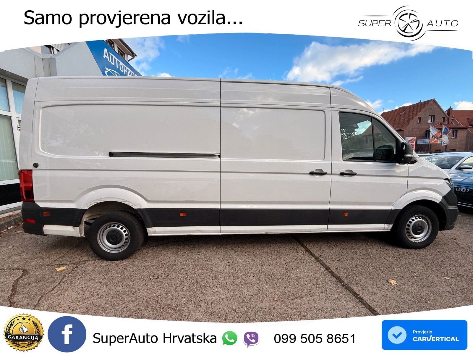 Volkswagen Crafter Kasten35 L4H3 lang Hoch 2xSchiebetür+RFK 140 KS