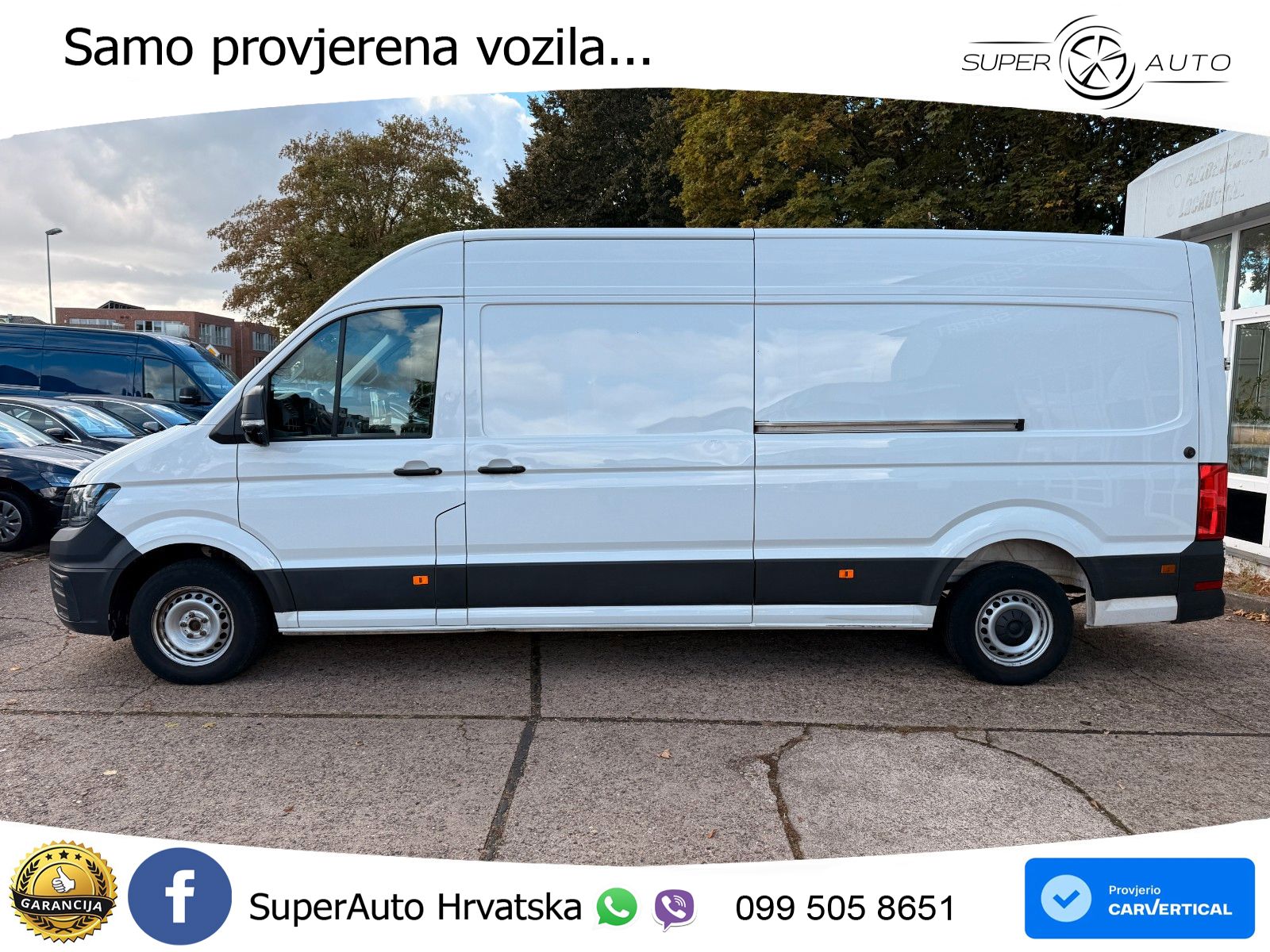 Volkswagen Crafter Kasten35 L4H3 lang Hoch 2xSchiebetür+RFK 140 KS