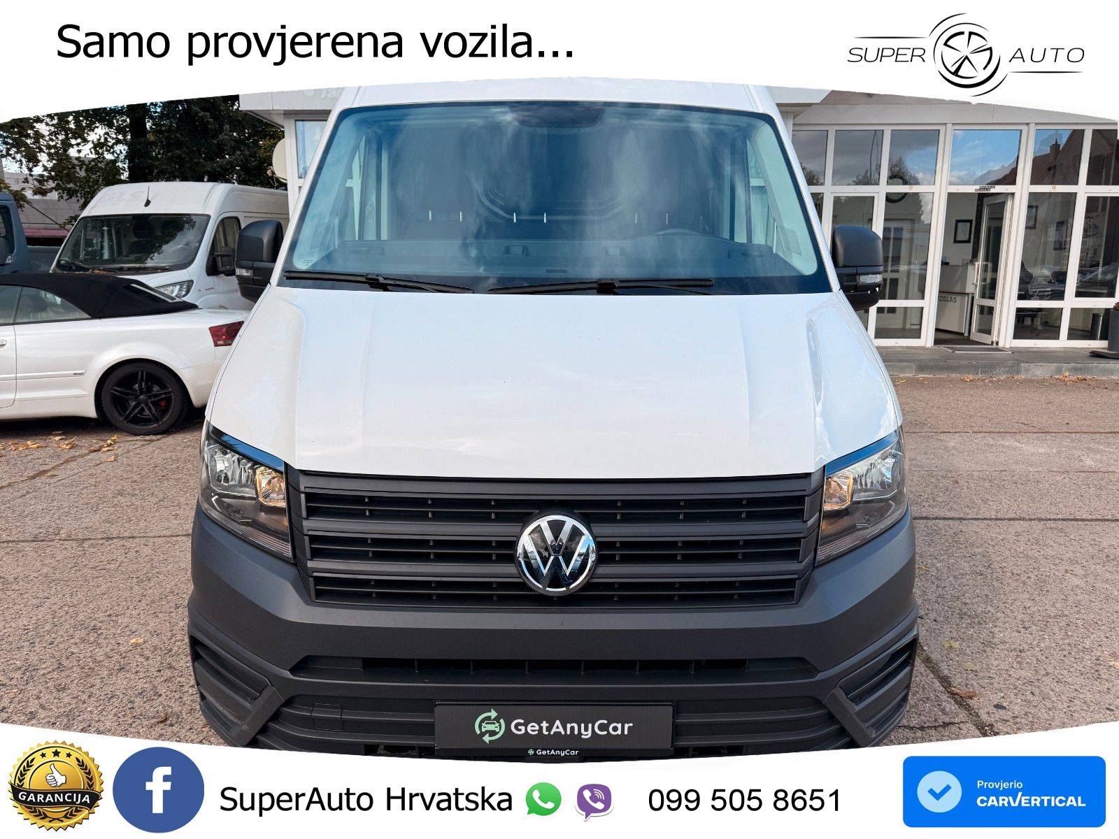 Volkswagen Crafter Kasten35 L4H3 lang Hoch 2xSchiebetür+RFK 140 KS