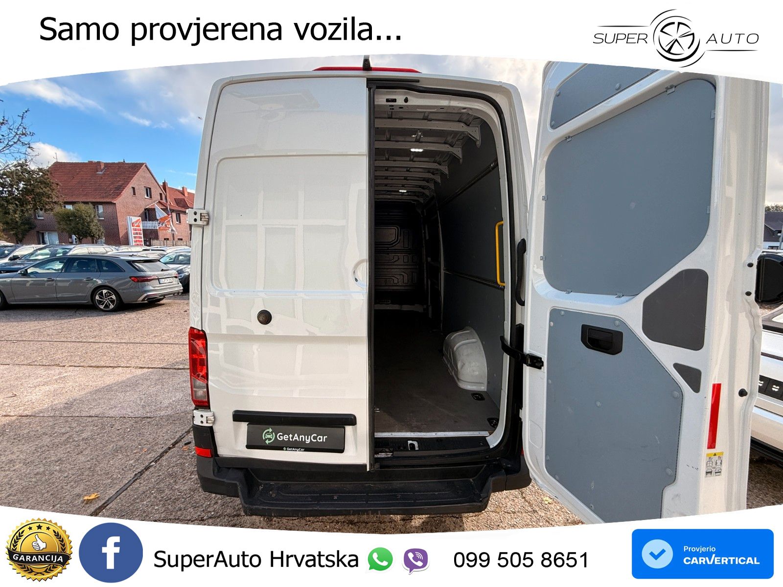 Volkswagen Crafter Kasten35 L4H3 lang Hoch 2xSchiebetür+RFK 140 KS