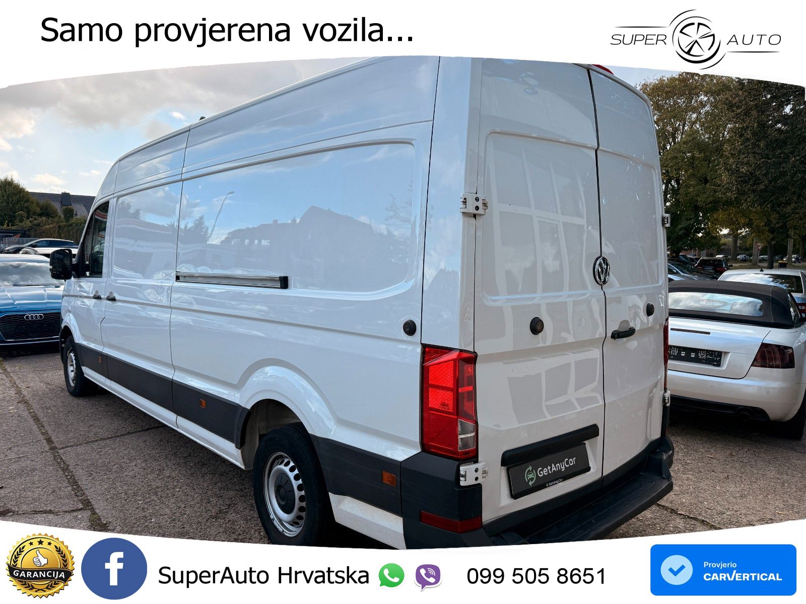 Volkswagen Crafter Kasten35 L4H3 lang Hoch 2xSchiebetür+RFK 140 KS