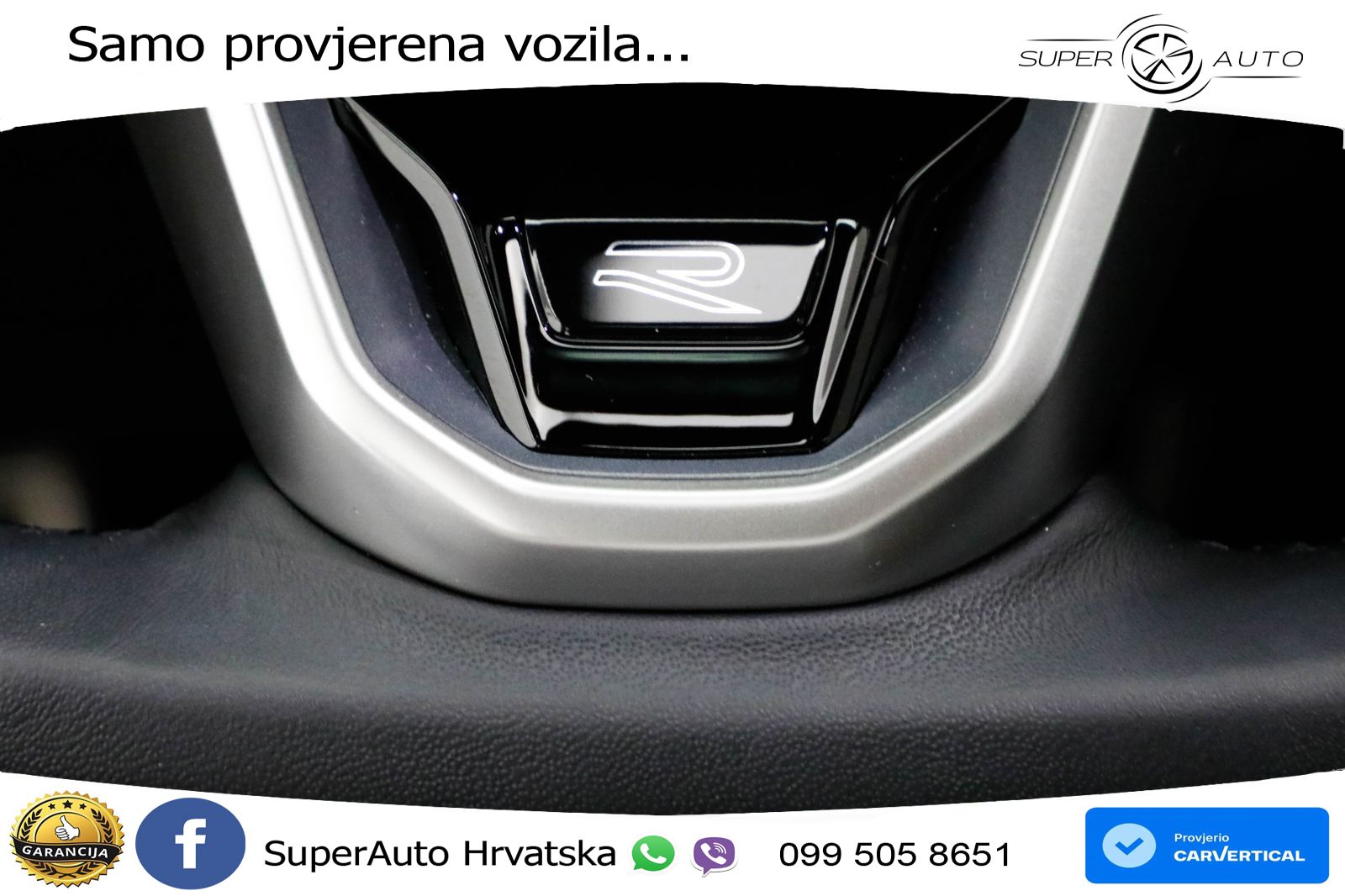 Volkswagen T-Roc 2.0 TSI (190 KS) 4M DSG R-Line LED+GR SJED+ACC