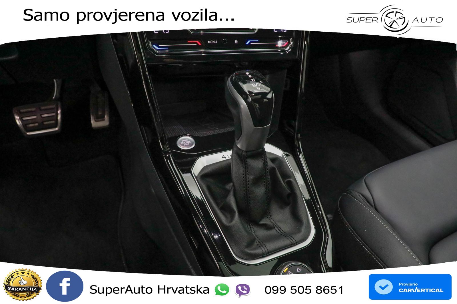 Volkswagen T-Roc 2.0 TSI (190 KS) 4M DSG R-Line LED+GR SJED+ACC
