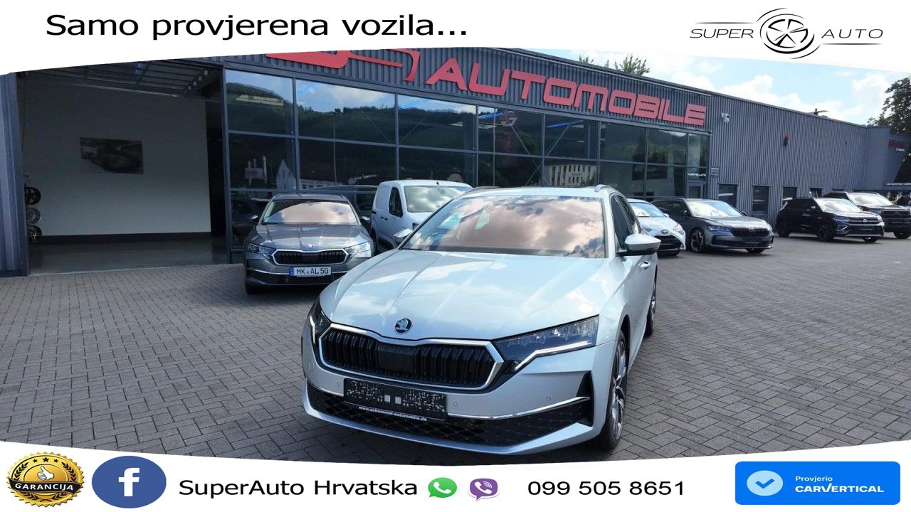 Škoda Octavia Combi 2.0 TDI (150 KS) DSG LED+GR SJED+ACC