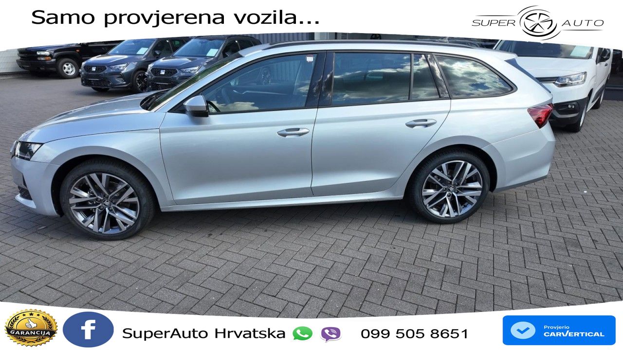 Škoda Octavia Combi 2.0 TDI (150 KS) DSG LED+GR SJED+ACC