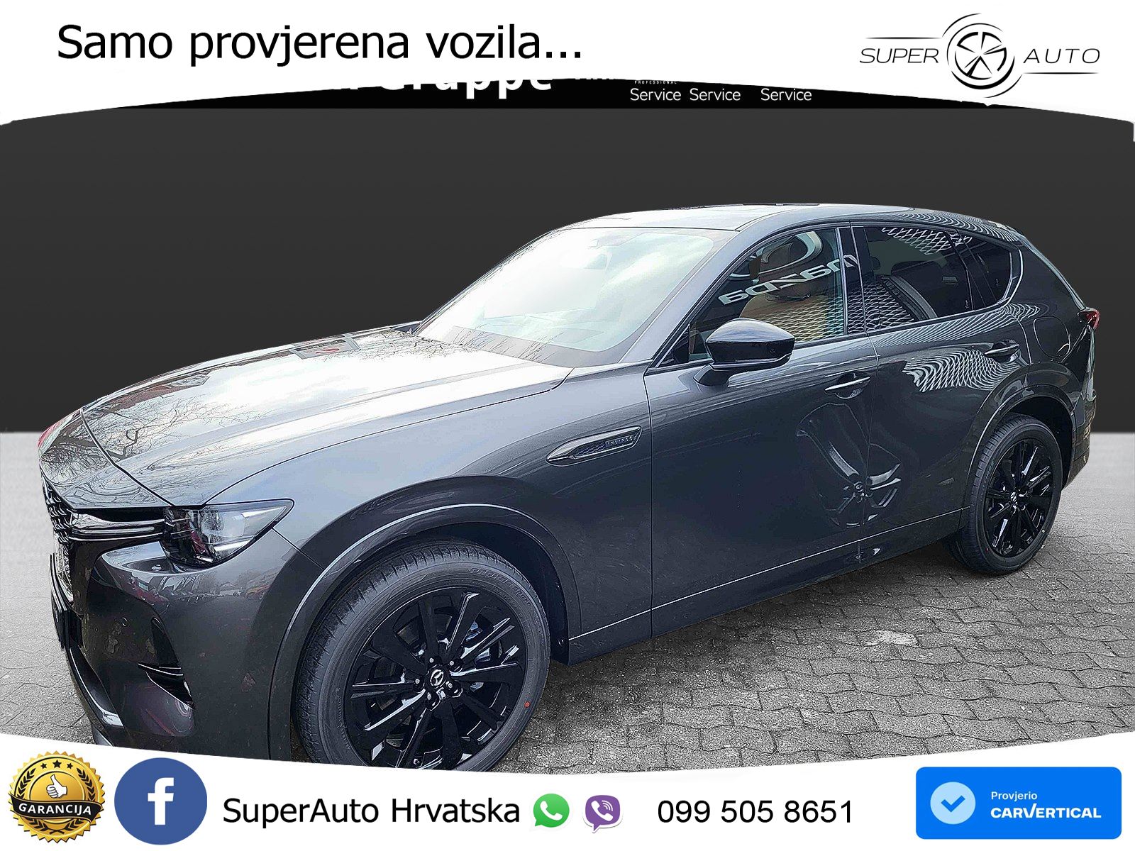 Mazda CX-60 3.3 e-Skyactiv D (254 KS) AWD Automatic MATRIX+GR SJED+KAM