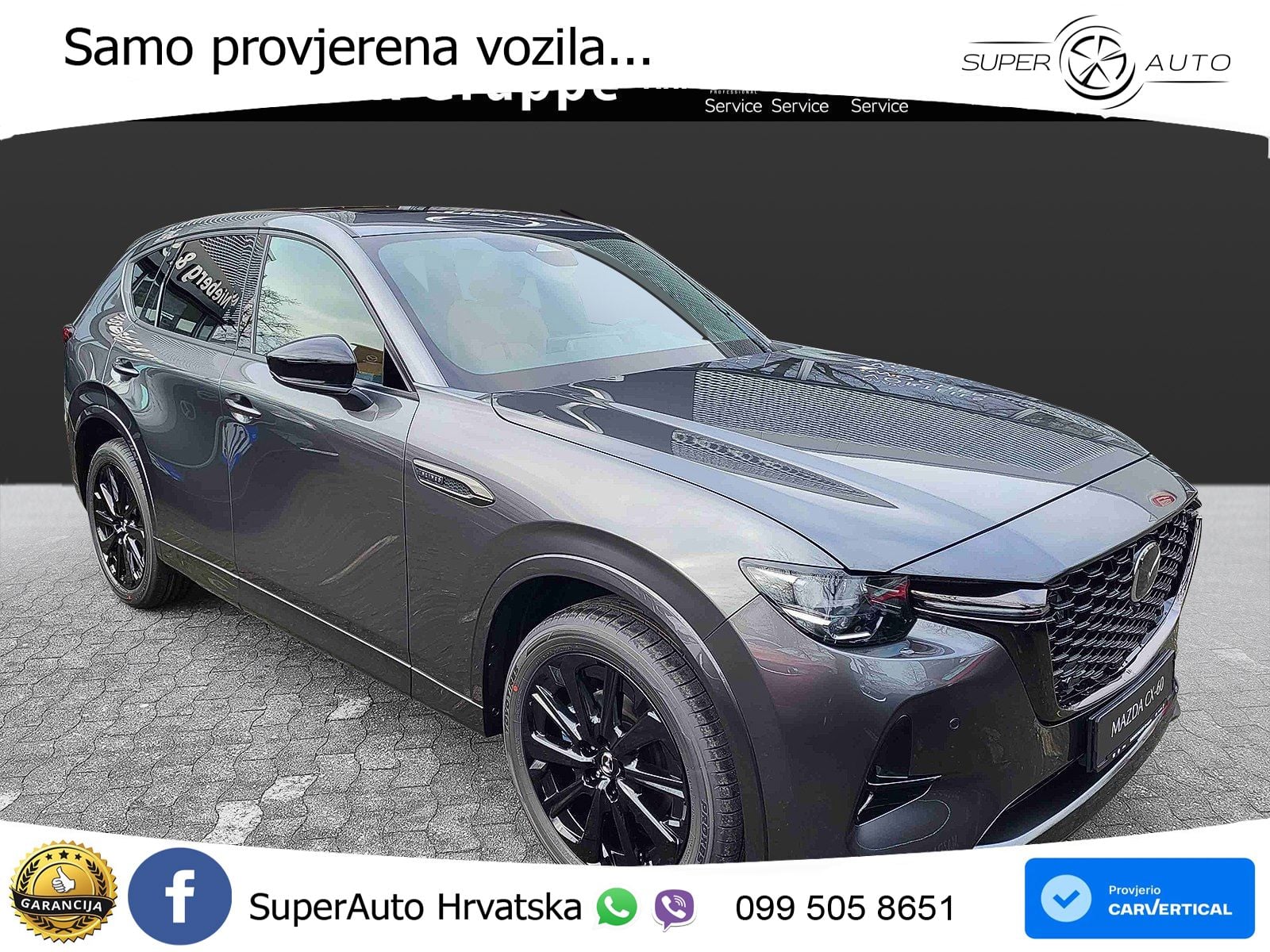 Mazda CX-60 3.3 e-Skyactiv D (254 KS) AWD Automatic MATRIX+GR SJED+KAM