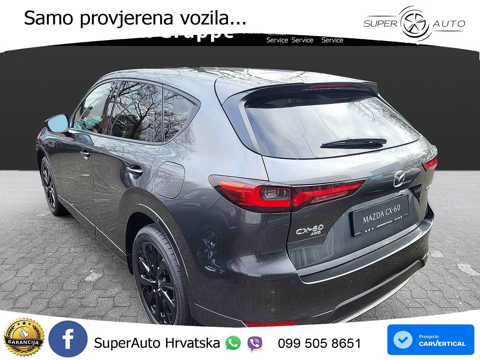 Mazda CX-60 3.3 e-Skyactiv D (254 KS) AWD Automatic MATRIX+GR SJED+KAM