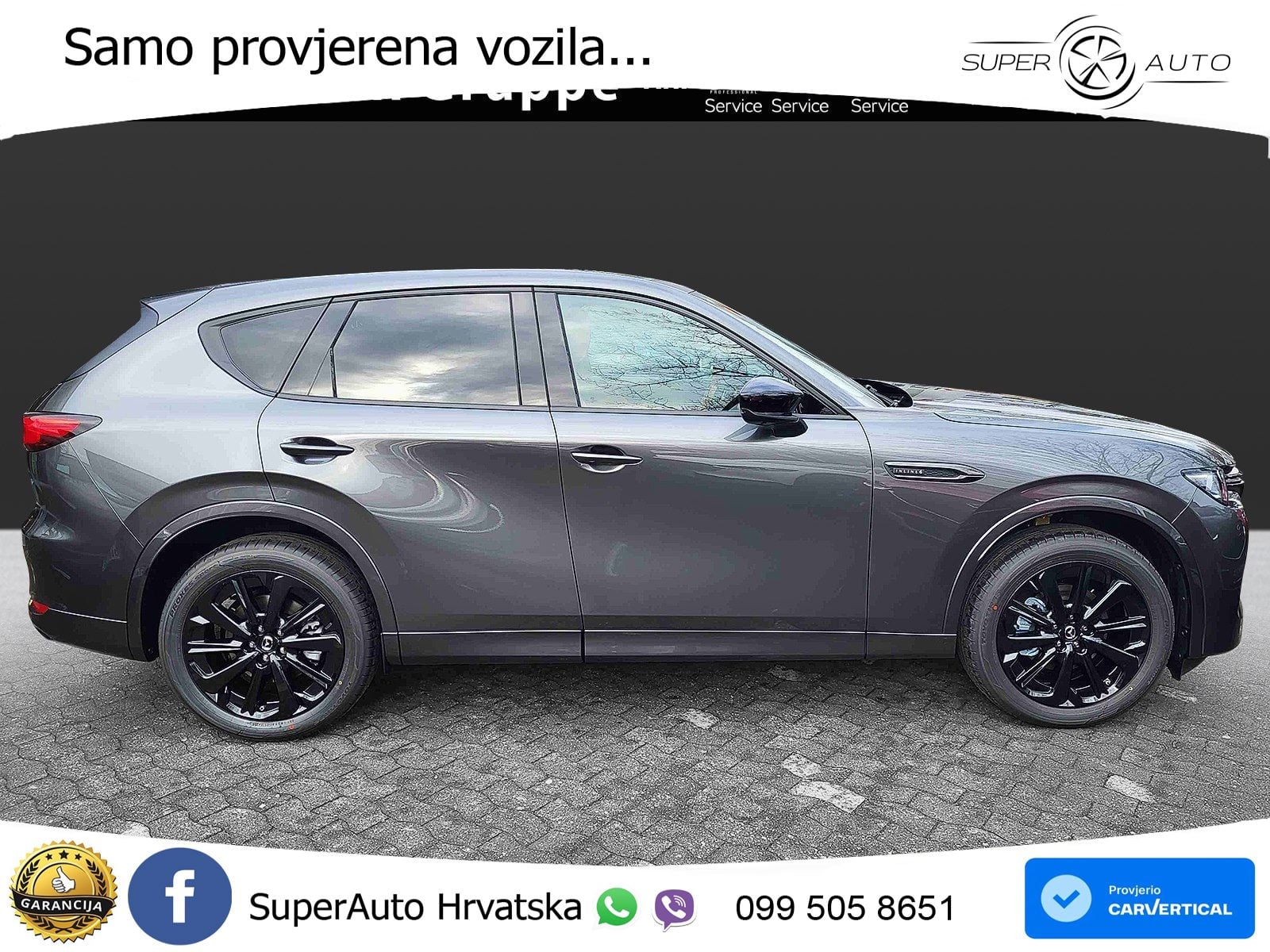 Mazda CX-60 3.3 e-Skyactiv D (254 KS) AWD Automatic MATRIX+GR SJED+KAM