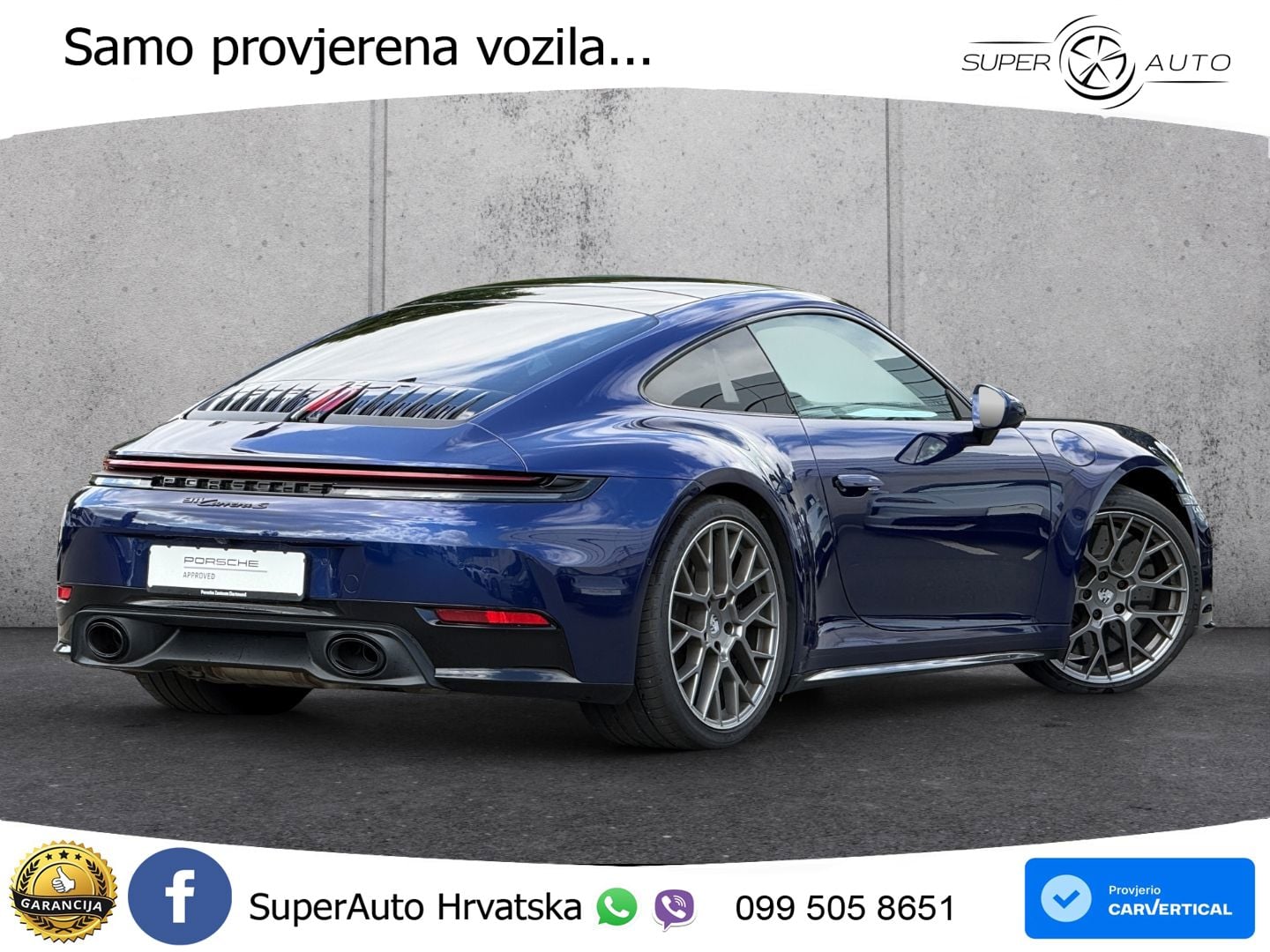 Porsche 911 Carrera GTS 3.0 (480 KS) PDK MATRIX+GR SJED+KAM