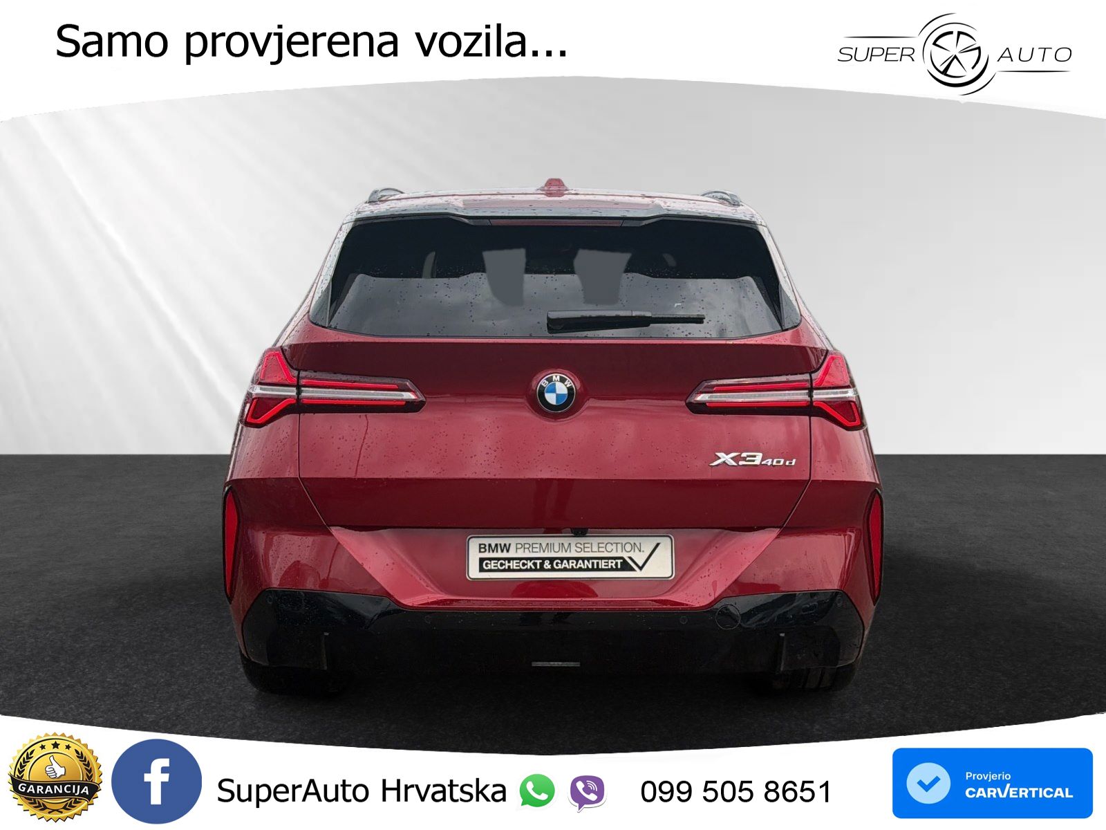 BMW X3 40d xDrive Steptronic M Sport LED+GR SJED+ACC