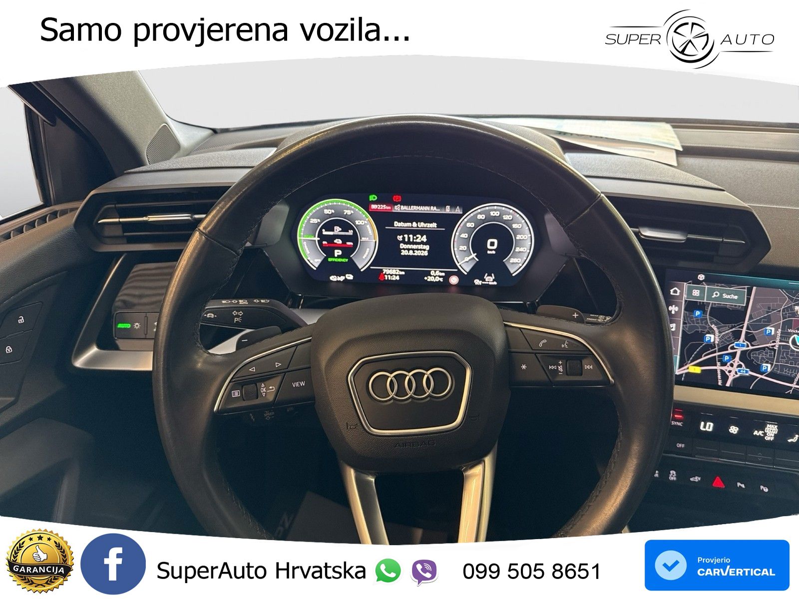 Audi A3 40 TFSIe (204 KS) S tronic advanced LED+GR SJED+ACC
