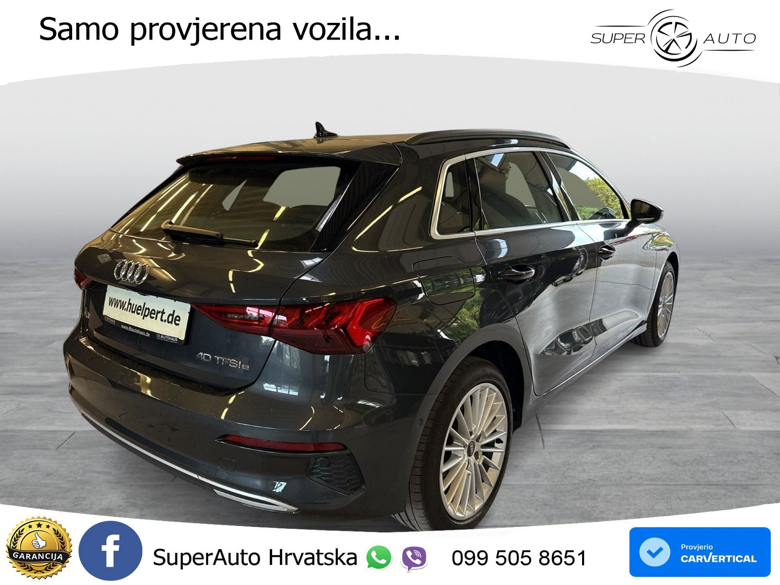 Audi A3 40 TFSIe (204 KS) S tronic advanced LED+GR SJED+ACC