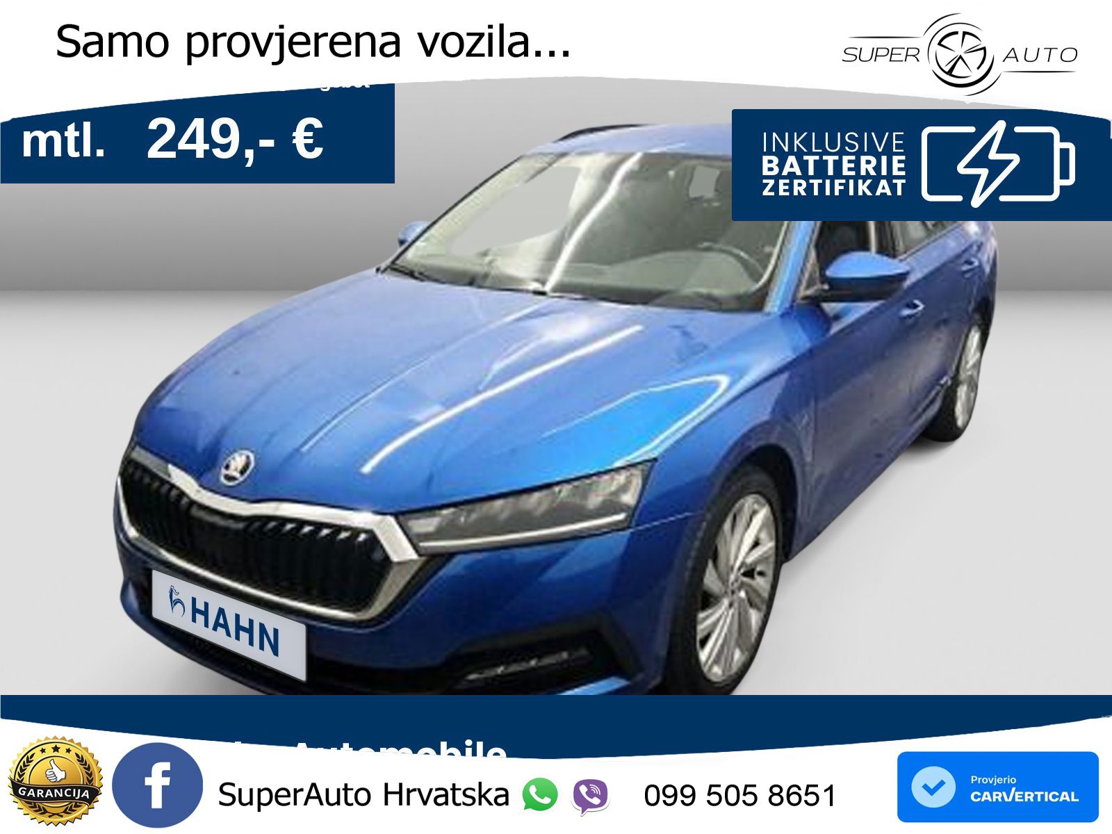 Škoda Octavia Combi iV 1.4 TSI (204 KS) DSG