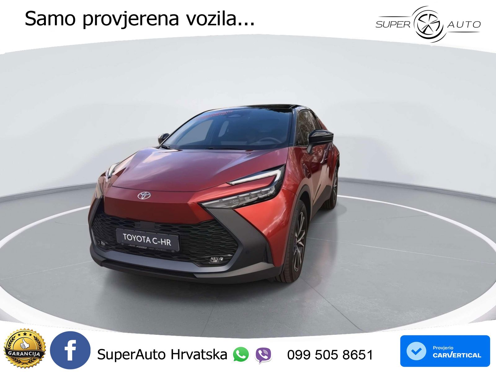 Toyota C-HR 2.0 (223 KS) PHEV e-CVT Teamplayer LED+GR SJED+ACC