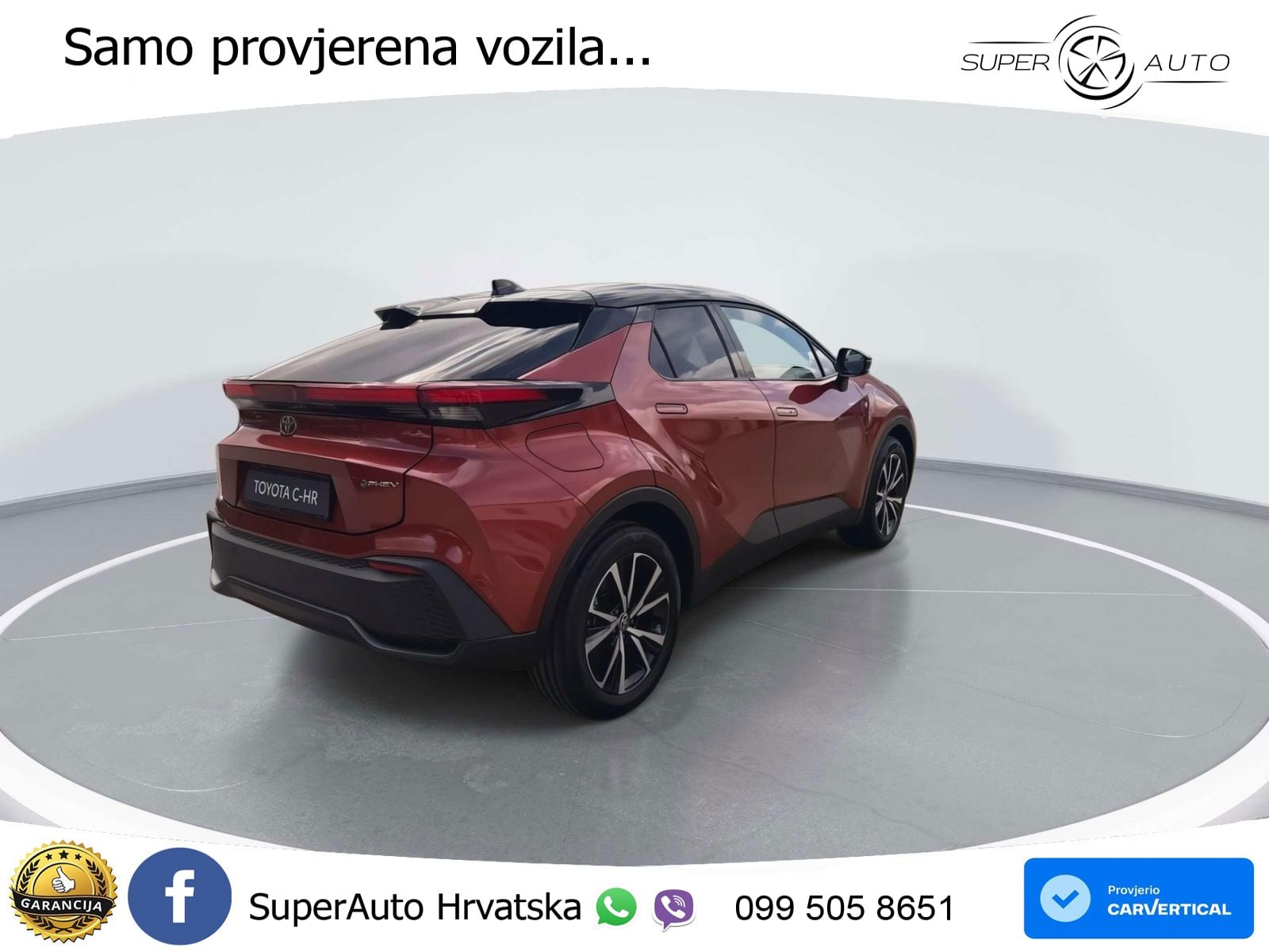Toyota C-HR 2.0 (223 KS) PHEV e-CVT Teamplayer LED+GR SJED+ACC
