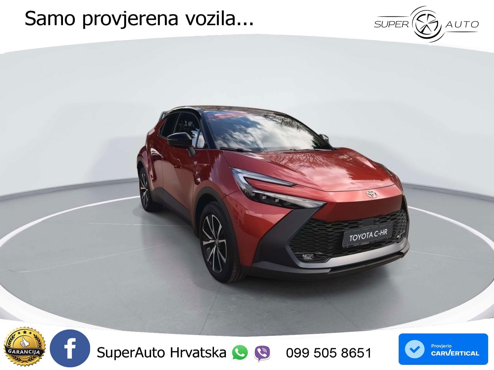 Toyota C-HR 2.0 (223 KS) PHEV e-CVT Teamplayer LED+GR SJED+ACC
