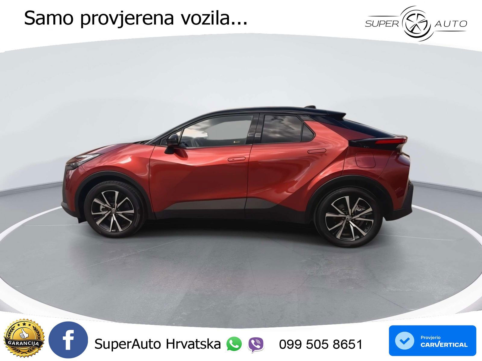 Toyota C-HR 2.0 (223 KS) PHEV e-CVT Teamplayer LED+GR SJED+ACC