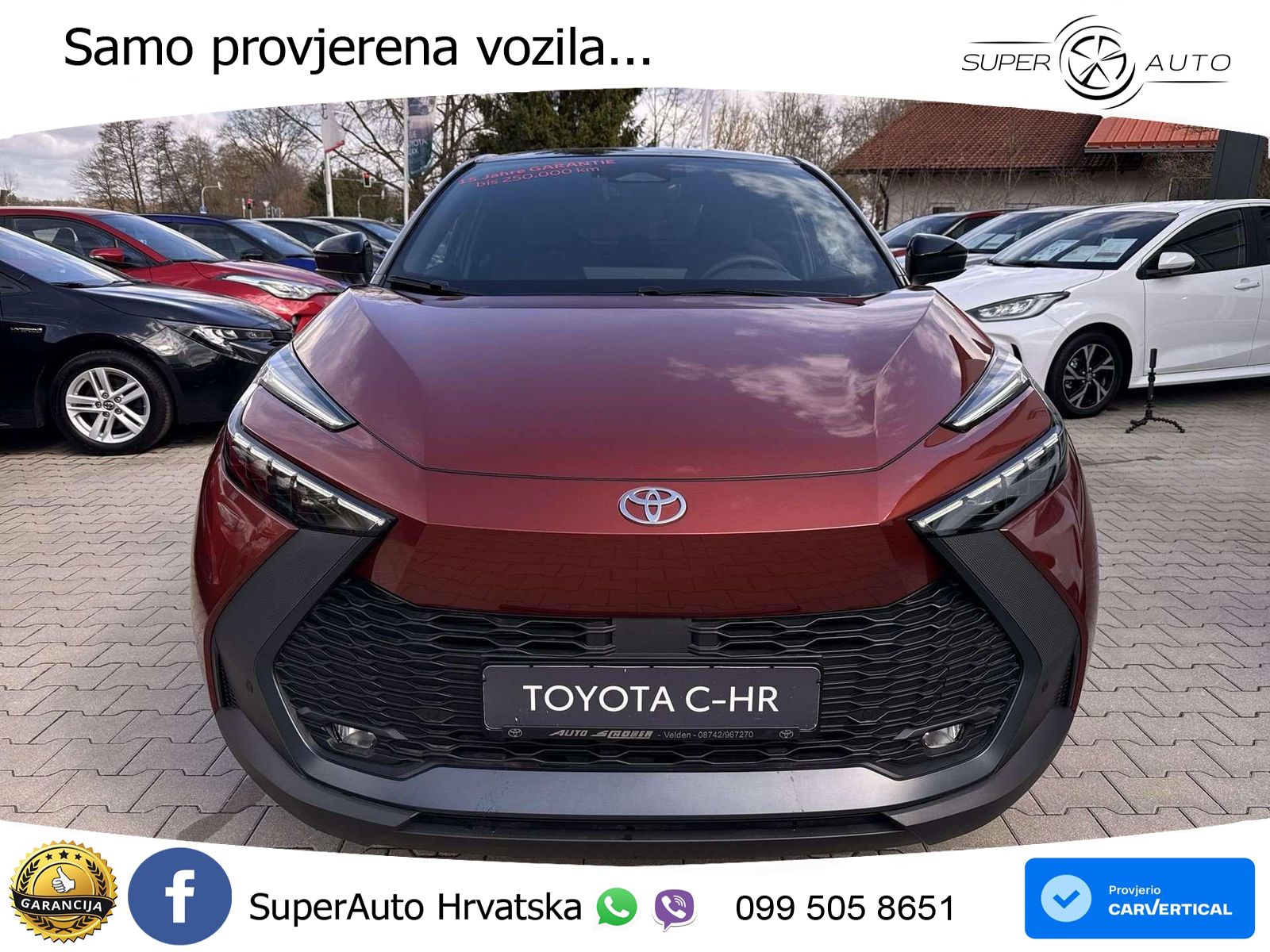 Toyota C-HR 2.0 (223 KS) PHEV e-CVT Teamplayer LED+GR SJED+ACC