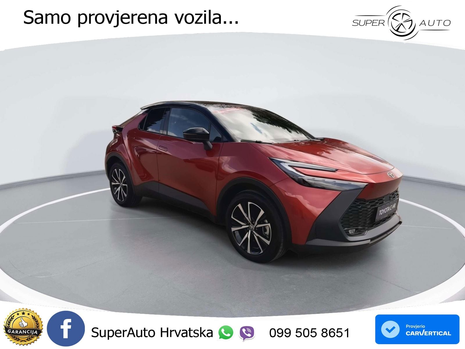 Toyota C-HR 2.0 (223 KS) PHEV e-CVT Teamplayer LED+GR SJED+ACC
