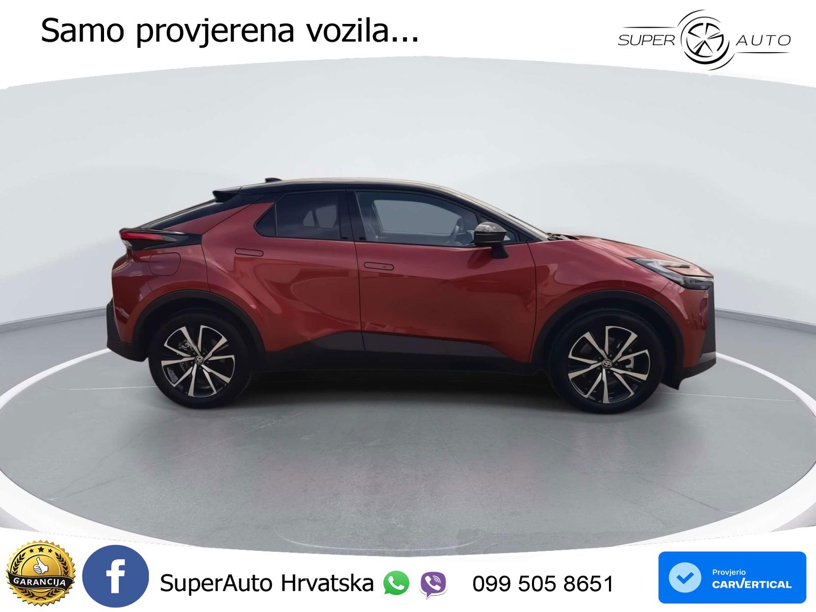 Toyota C-HR 2.0 (223 KS) PHEV e-CVT Teamplayer LED+GR SJED+ACC