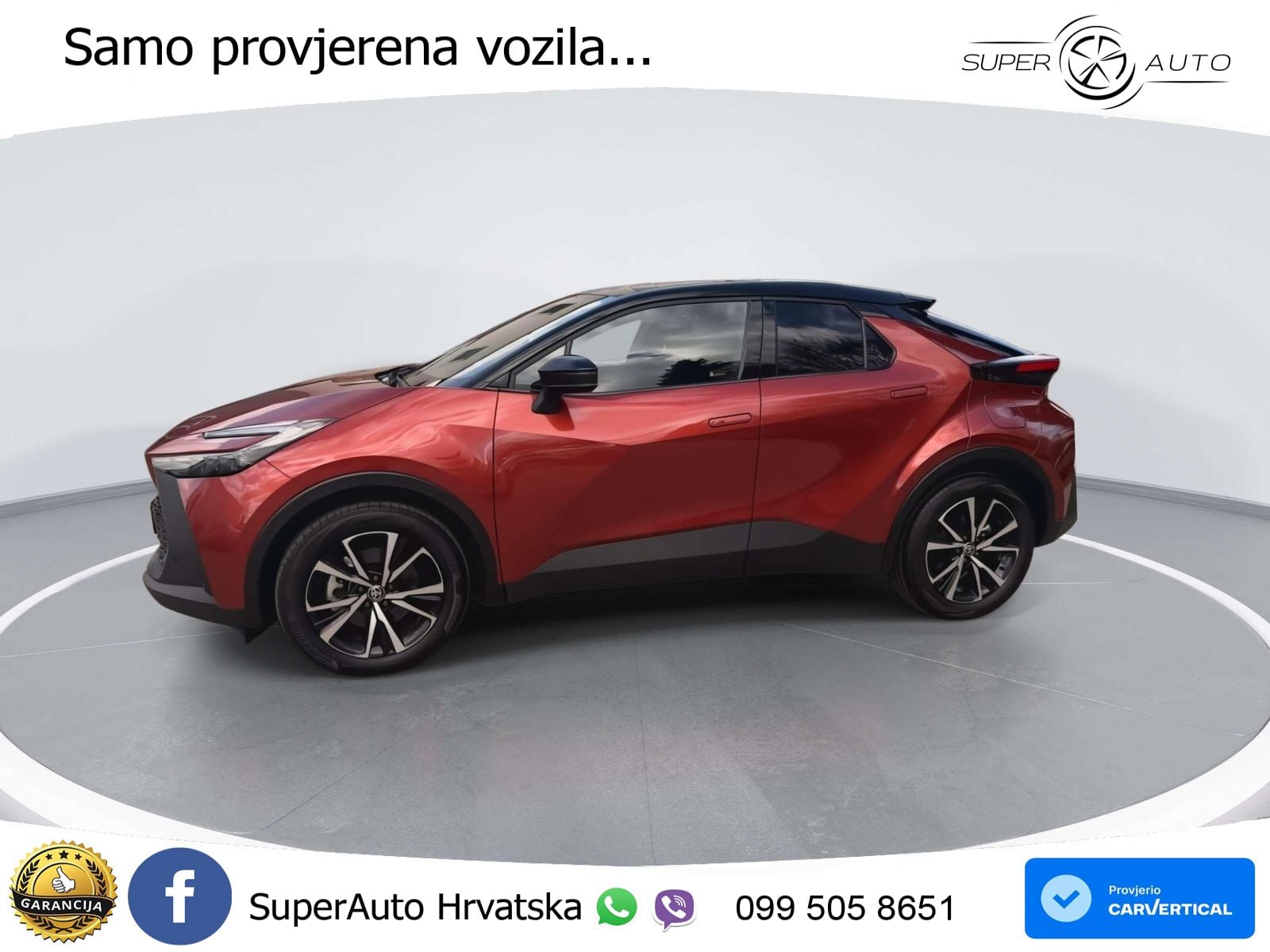 Toyota C-HR 2.0 (223 KS) PHEV e-CVT Teamplayer LED+GR SJED+ACC