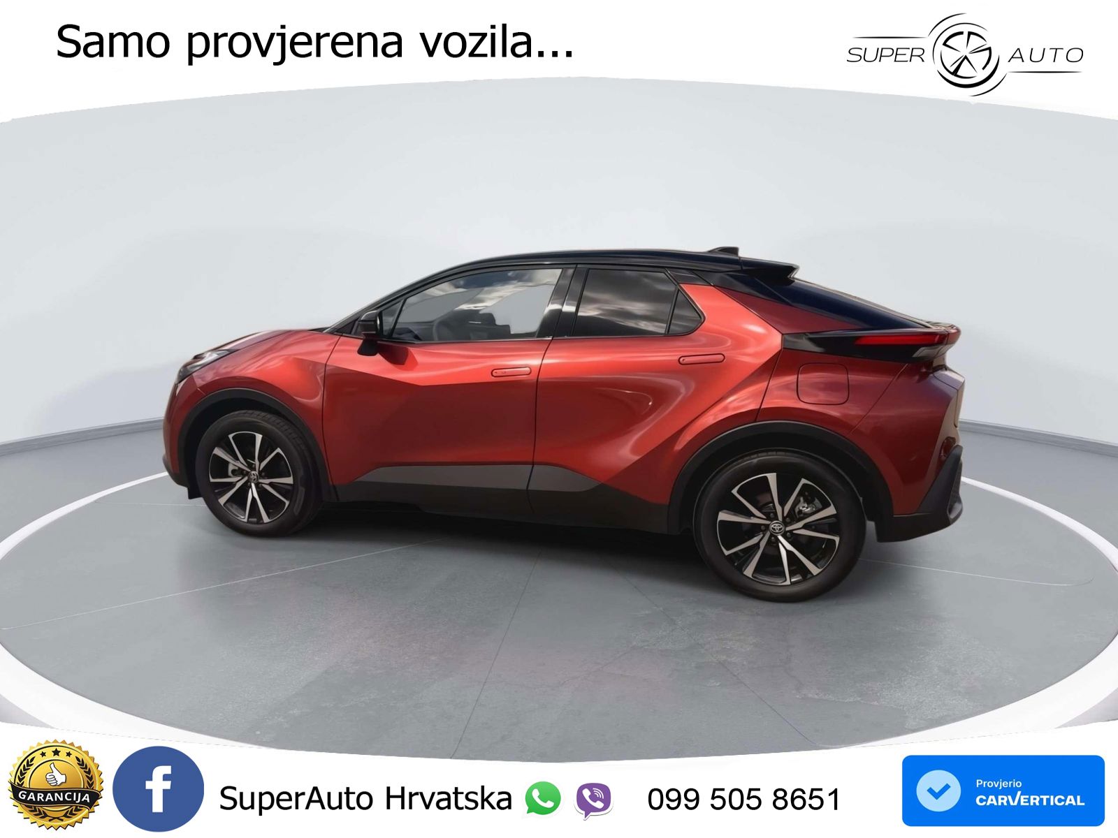 Toyota C-HR 2.0 (223 KS) PHEV e-CVT Teamplayer LED+GR SJED+ACC