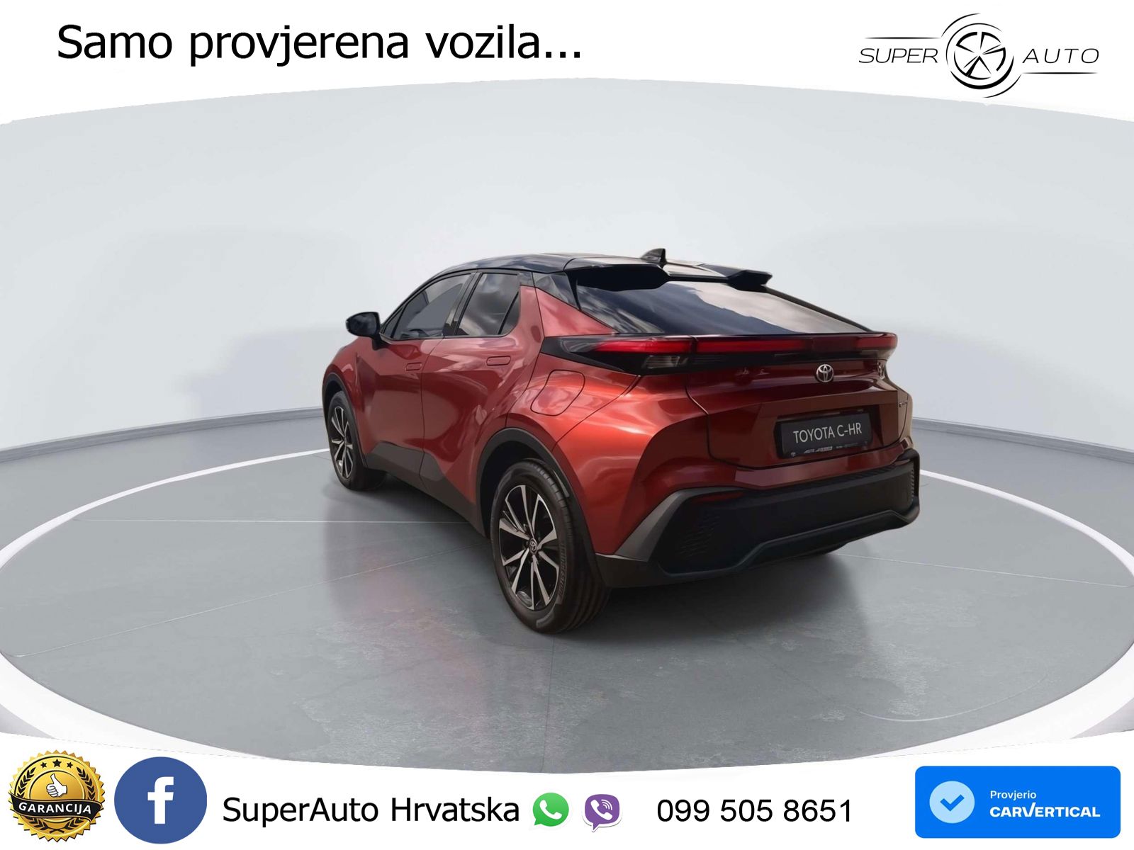 Toyota C-HR 2.0 (223 KS) PHEV e-CVT Teamplayer LED+GR SJED+ACC